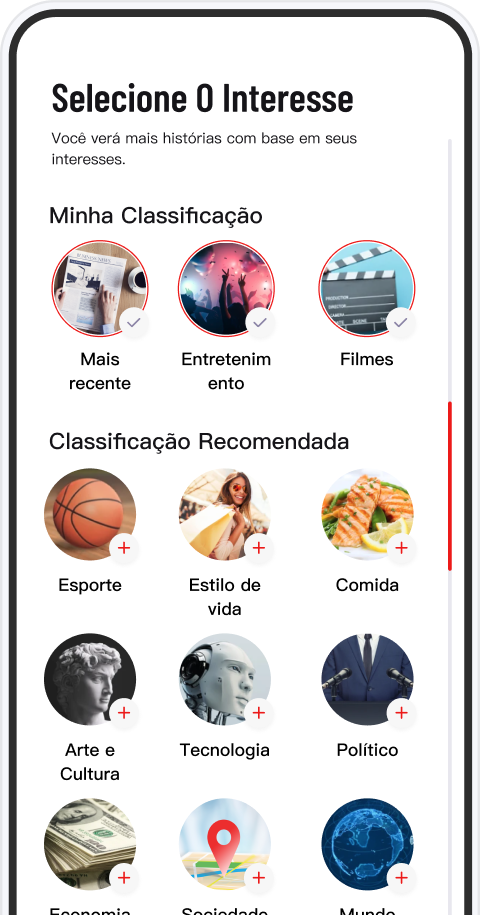 Aproveite as recomendações inteligentes